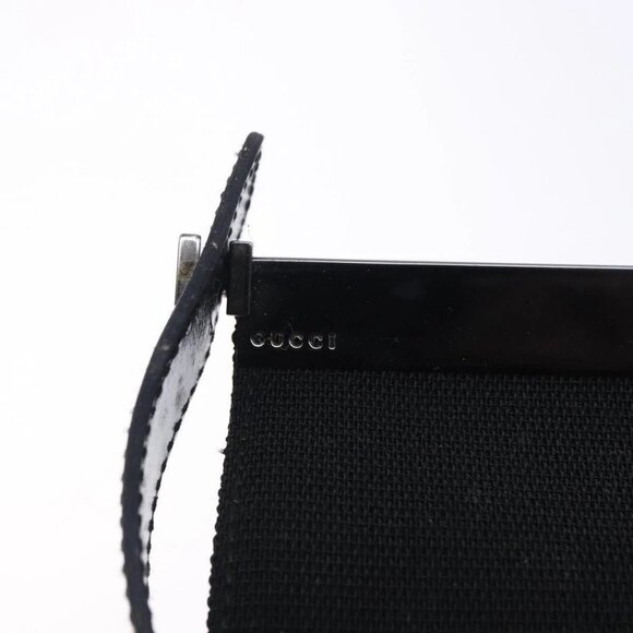 GUCCI Shoulder Bag Nylon Black Auth - Picture 8 of 16